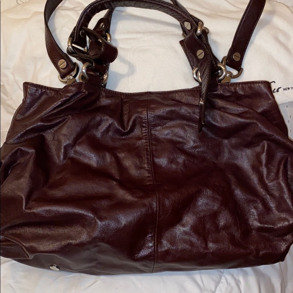 Kenneth Cole Chocolate Brown Bag - Picture 12 of 16